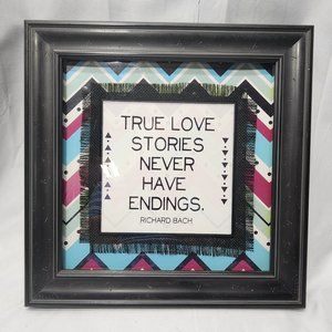 Kirkland's True Love Stories Never Have Endings Wall Decor